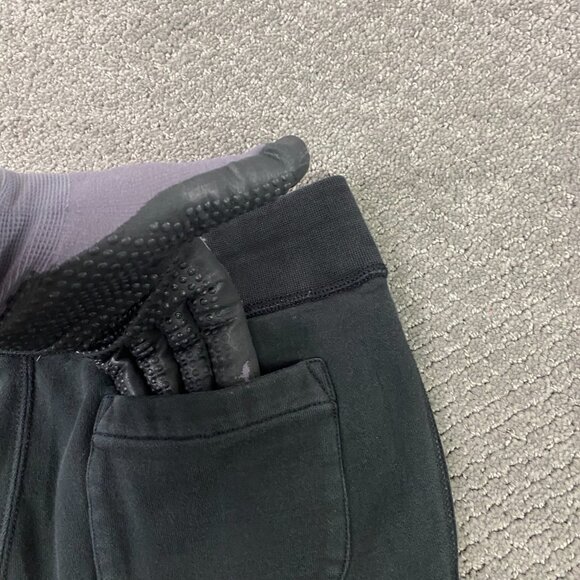 Polo Ralph Lauren Fleece Sweatpants Men's Medium Black Joggers Gym Sweat Pants - Picture 7 of 14